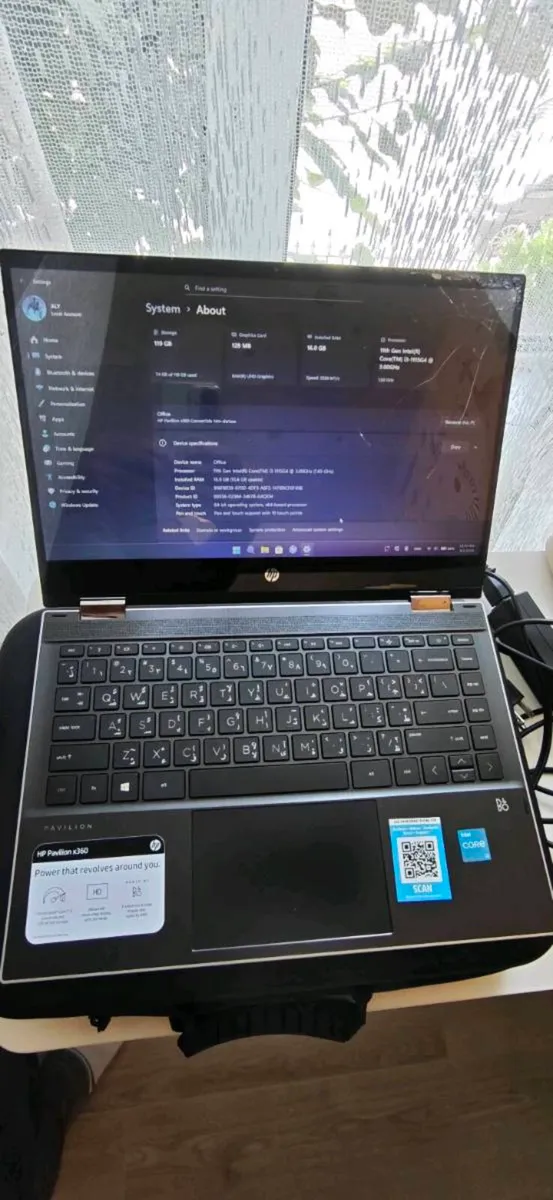 (As parts/repair) Hp pavilion x360 convertible 14 - Image 1