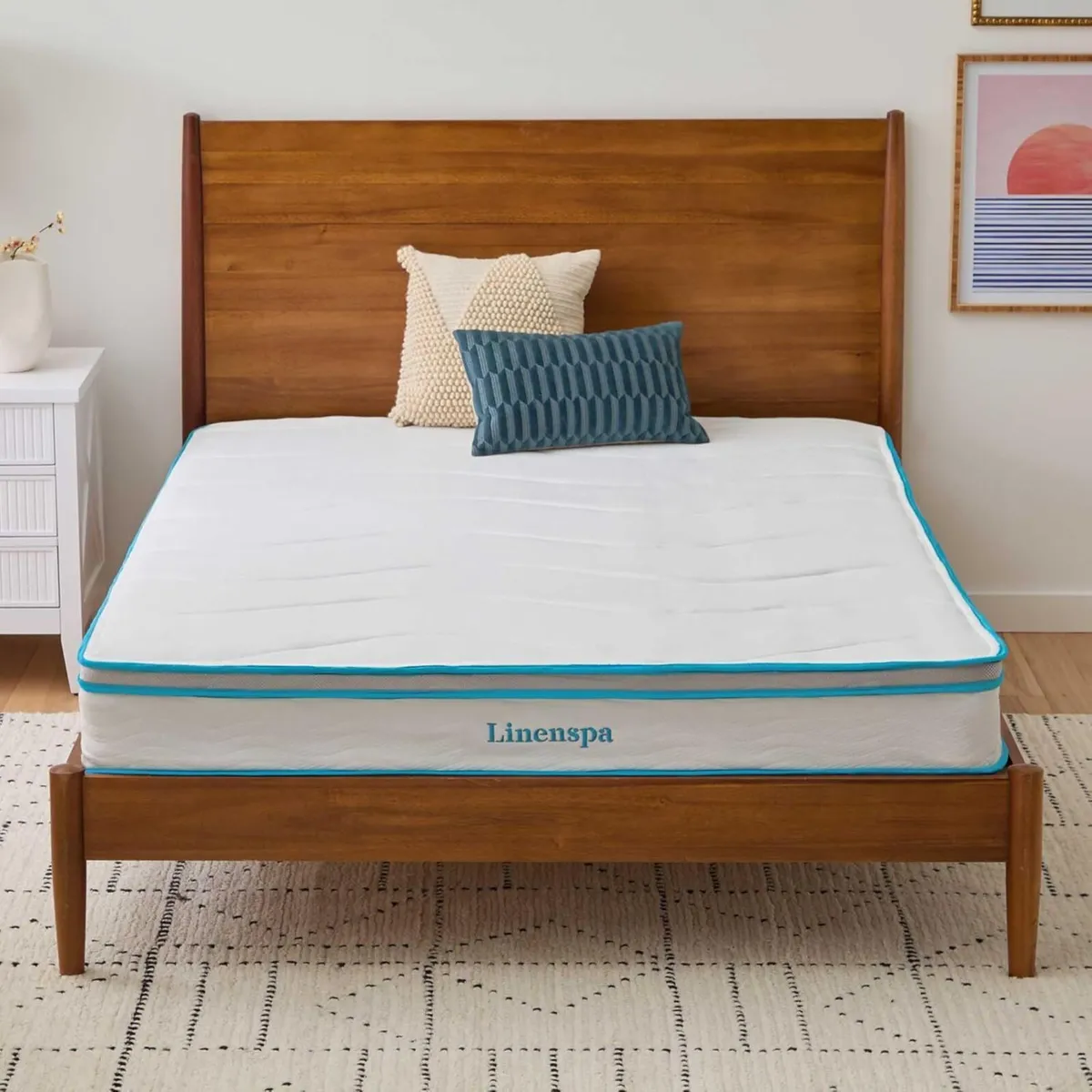 Euro Memory Foam and Coil Spring 20CM - Image 1