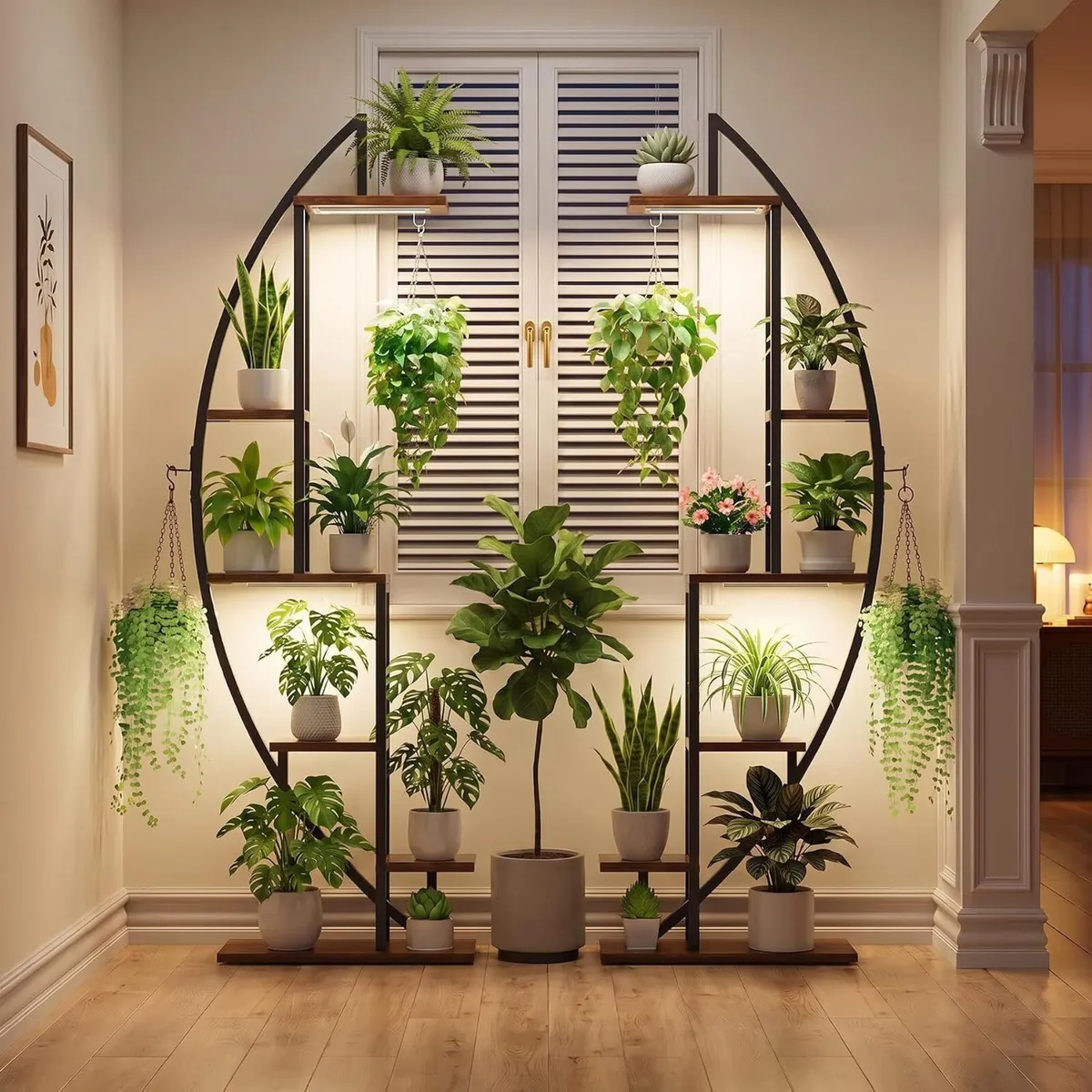 Plant Stand Indoor with Grow Lights 6 Tiered - Image 2