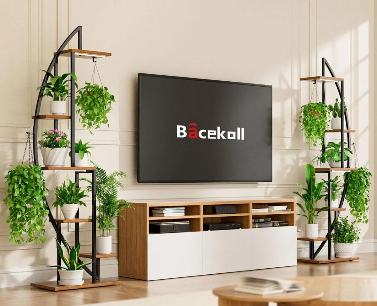 Plant Stand Indoor with Grow Lights 6 Tiered - Image 3