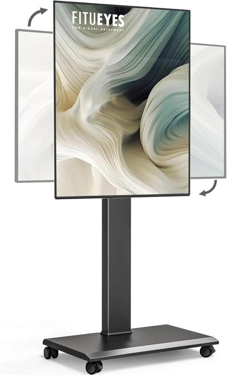 TV Stand on Wheels for 32-75 Inch Landscape - Image 1