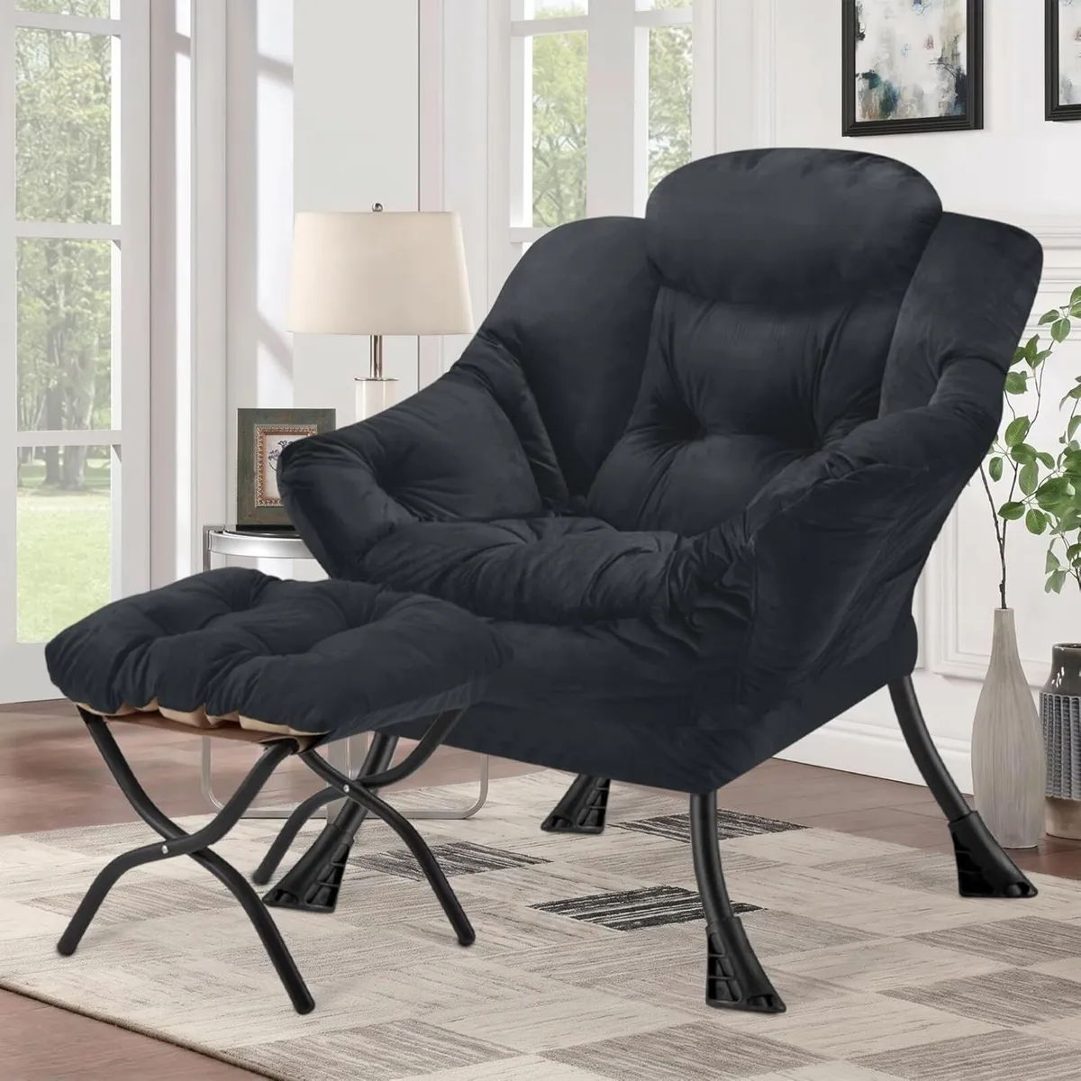 Armchair Living Room Comfy Reading Chair - Image 2
