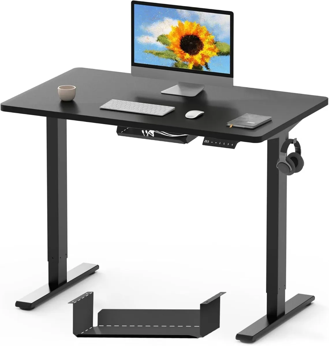 One Piece Electric Standing Desk Height - Image 1