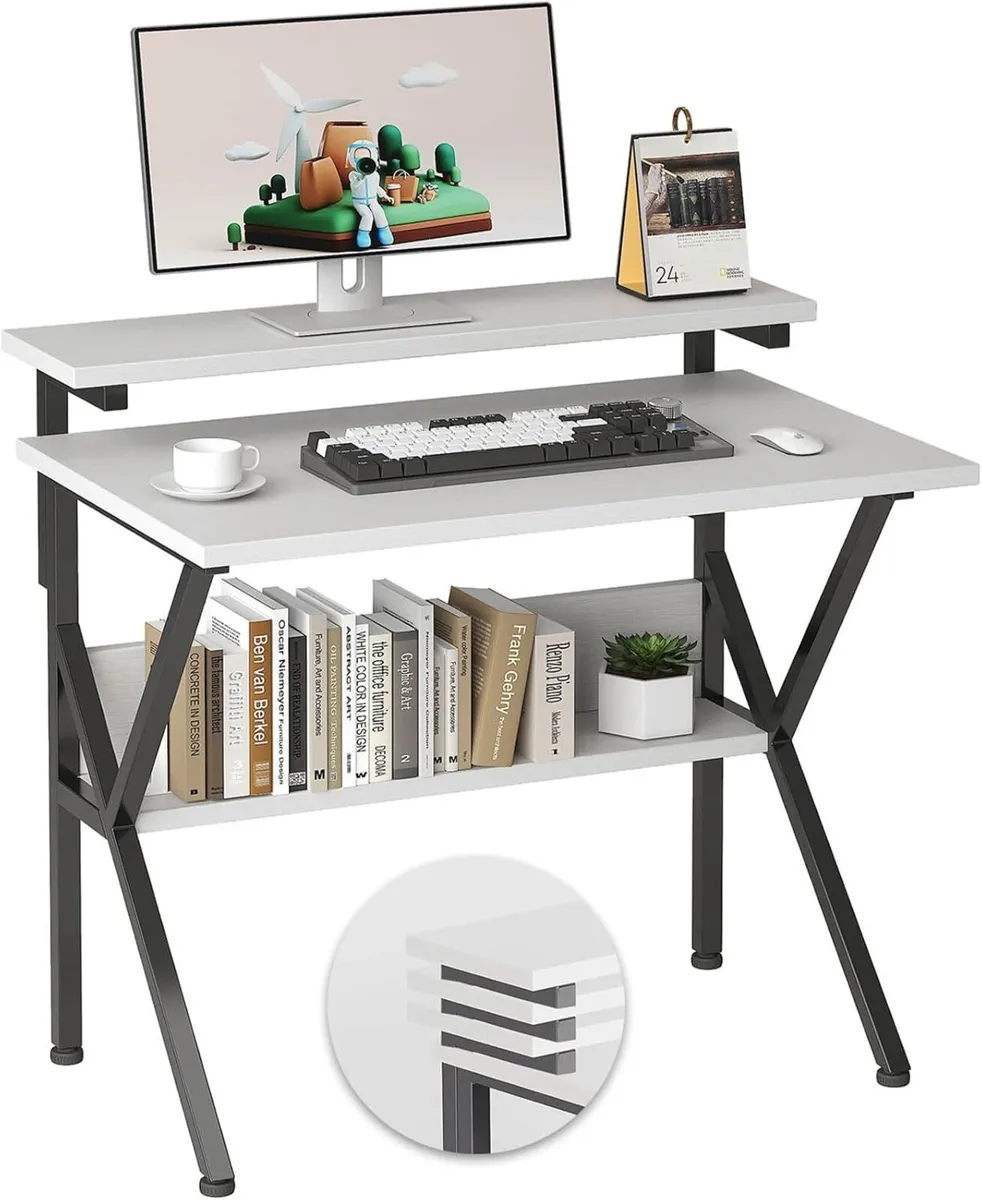 70 X 48CM Desk Small Computer - Image 1