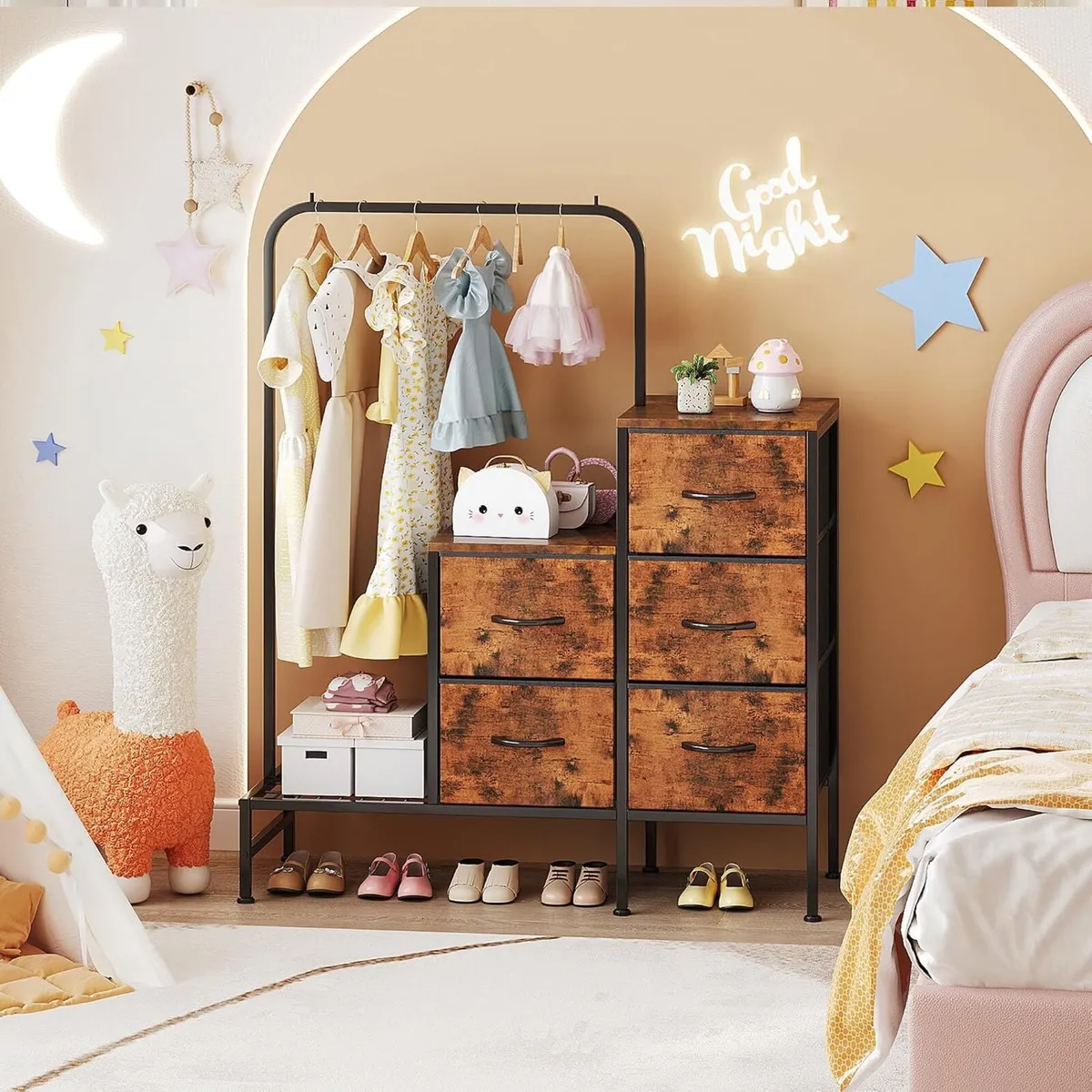 Chest of Drawers Bedroom Including 4 Fabric - Image 1