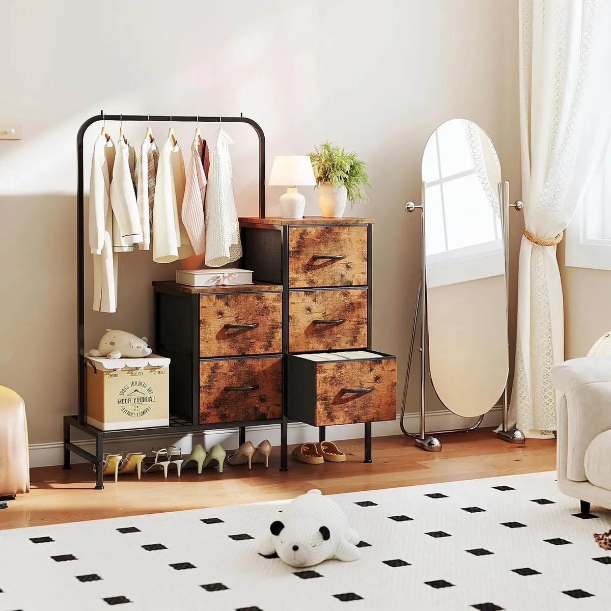 Chest of Drawers Bedroom Including 4 Fabric - Image 3