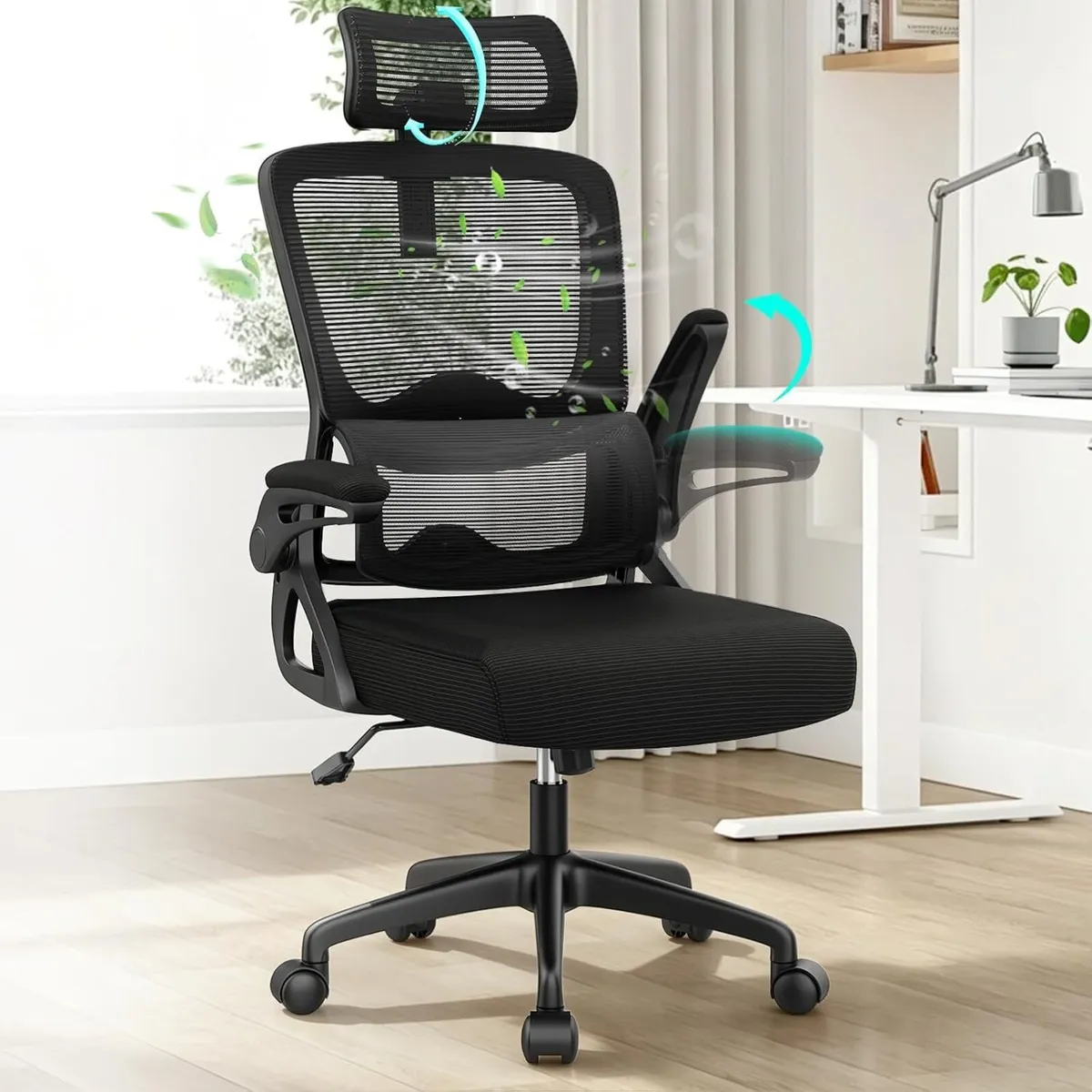 Office Chair Ergonomic Desk -Dual Backrest Design - Image 1