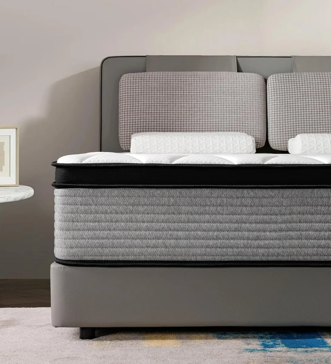 Mattress 10 Inch Gel Memory Foam 7 Zone - Image 1