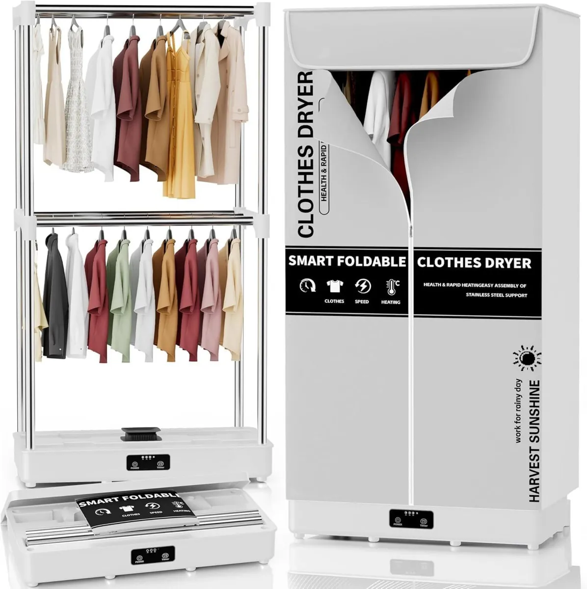 Clothes Dryer Portable Foldable Drying Machine - Image 1