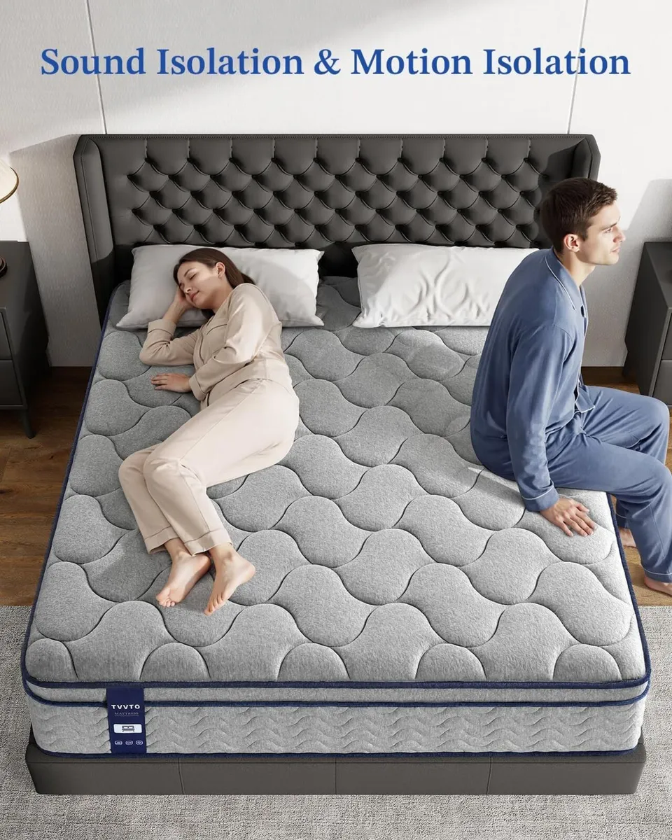 Hybrid Mattress 10.2inch Medium Firm 90x190x26CM - Image 4