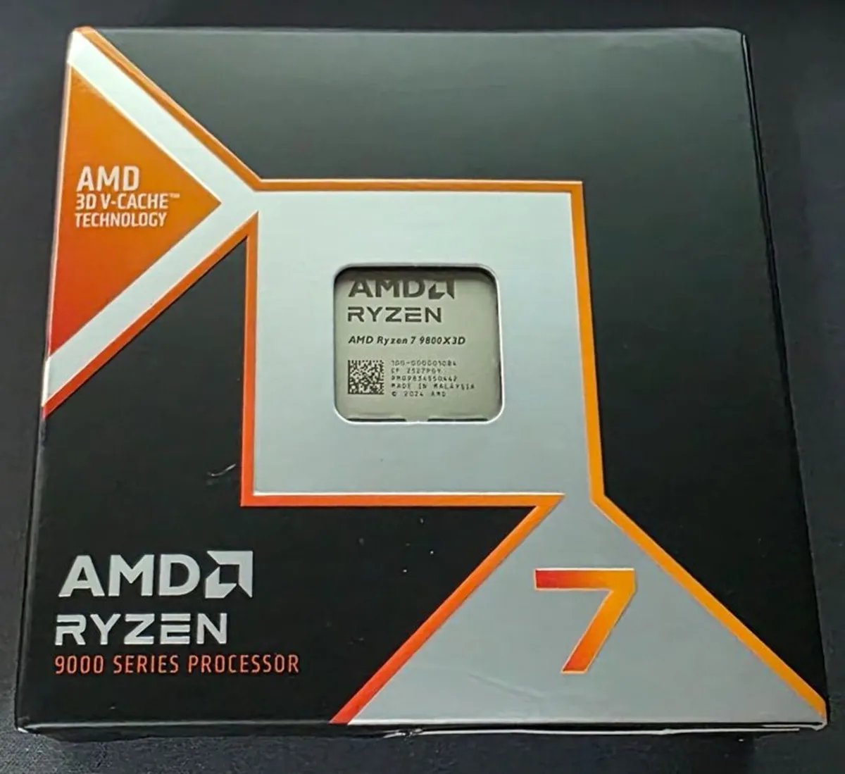 AMD Ryzen 7 9800X3D Gaming AM5 CPU - Image 1