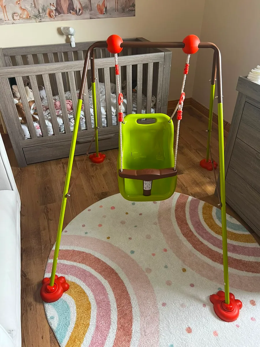 Folding Baby Swing - Image 1