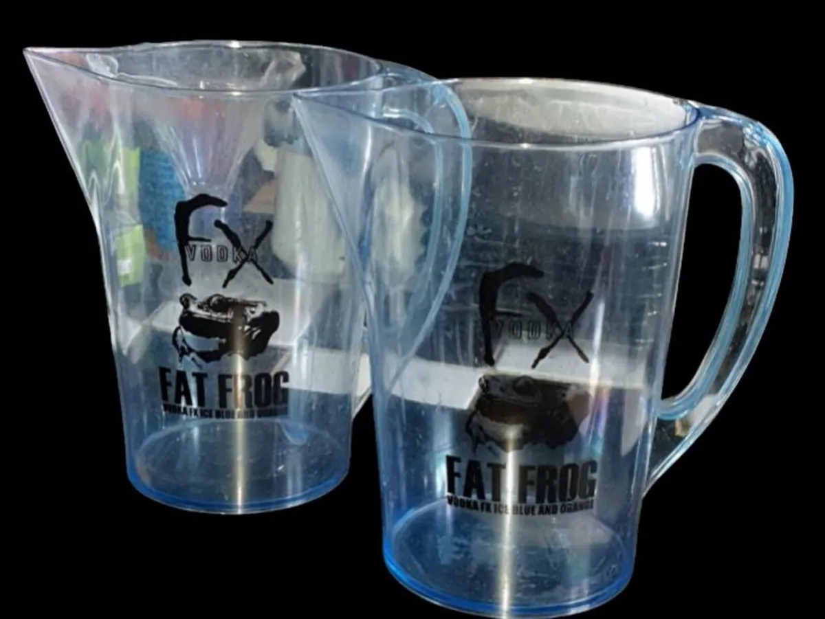 Duo Of Vintage FX "Fat Frog" Cocktail Pitchers - Image 2