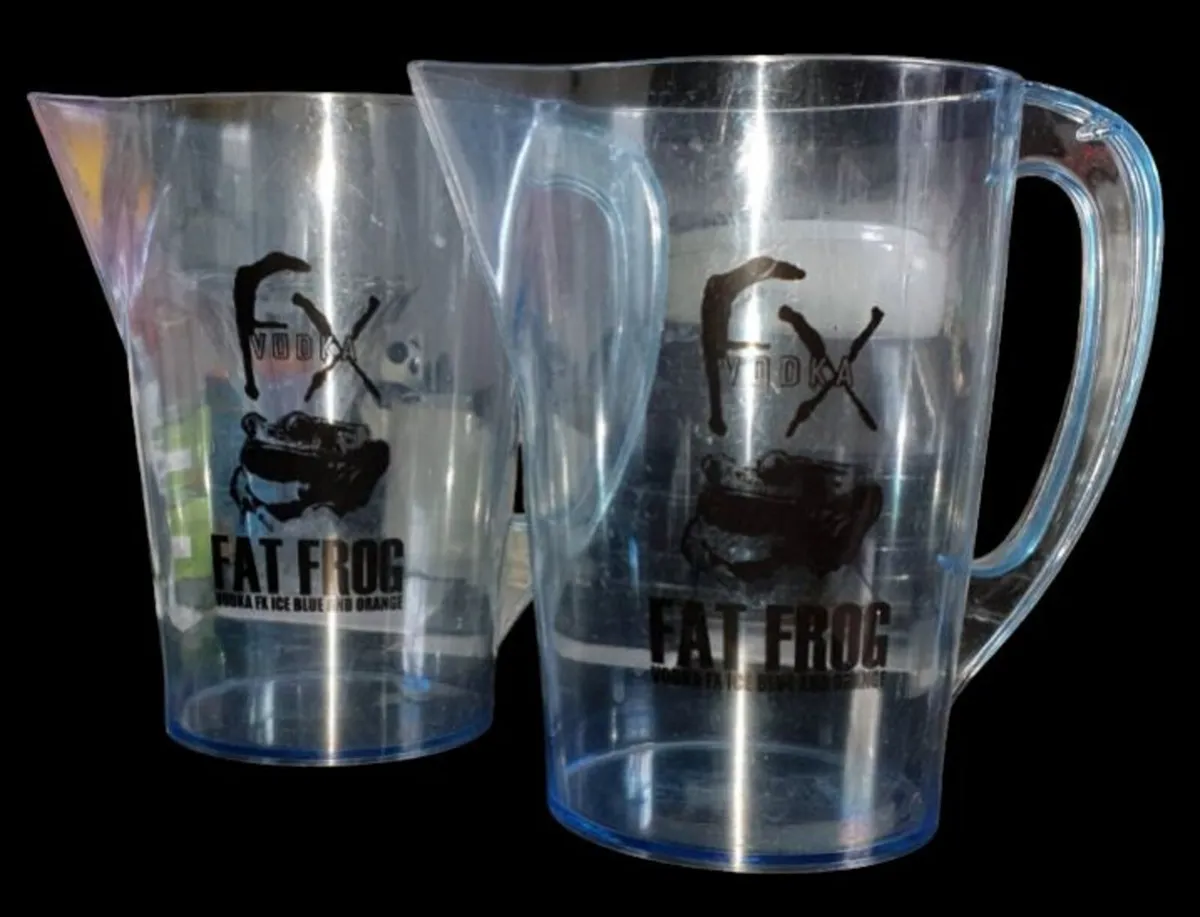 Duo Of Vintage FX "Fat Frog" Cocktail Pitchers - Image 3
