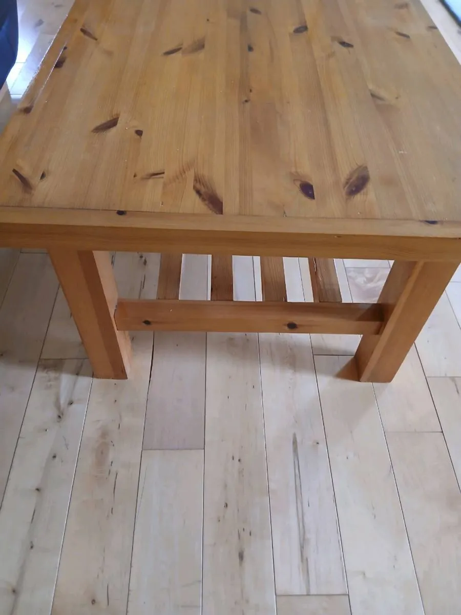 Solid Hardwood Coffee table. Premium handmade. - Image 3