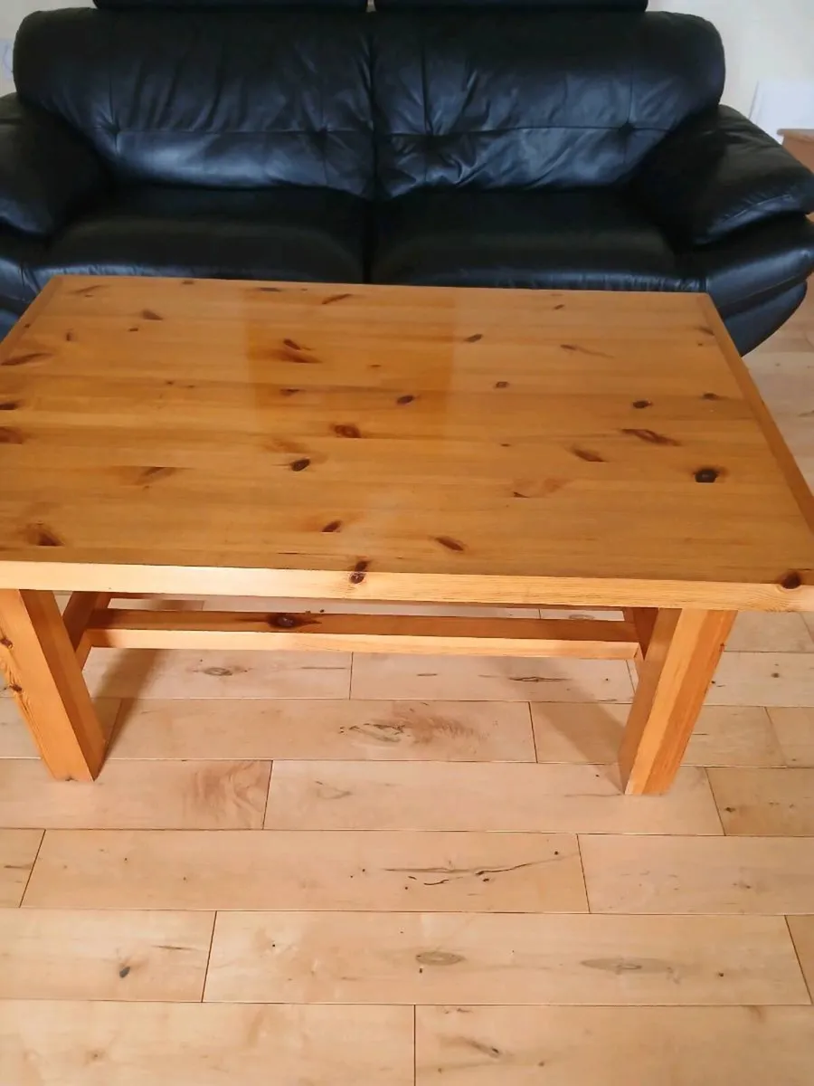 Solid Hardwood Coffee table. Premium handmade. - Image 1