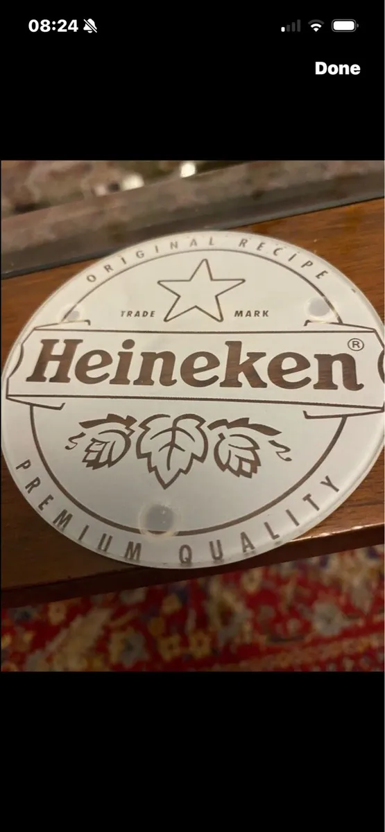 Heineken Glass Coasters Set - Image 2