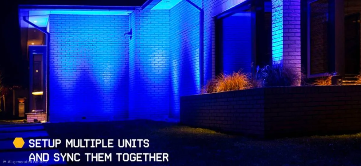 DJ/ BAND UPLIGHTING SET BRAND NEW - Image 2