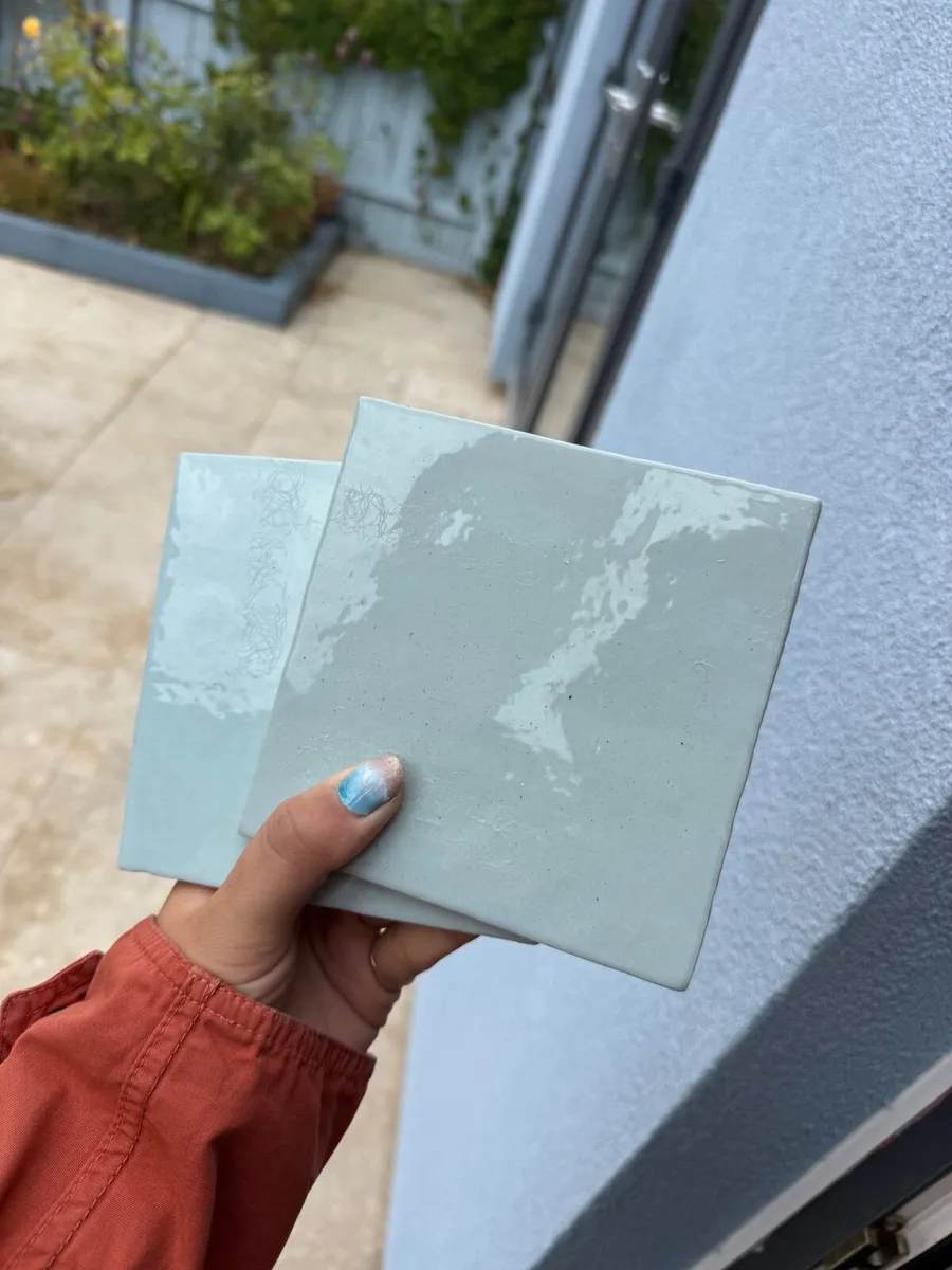 Artisan Aqua Ceramic Tile 13.2 x 13.2cm~ 6 boxes - Image 2