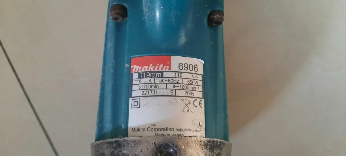 Makita 6906 19mm impact wrench 110v "Refurbished" - Image 3