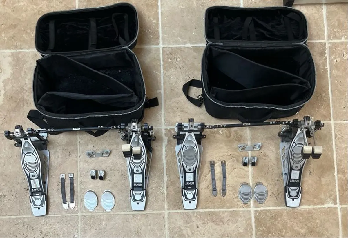 Janus Ergo Double Bass Drum Pedals - Image 1