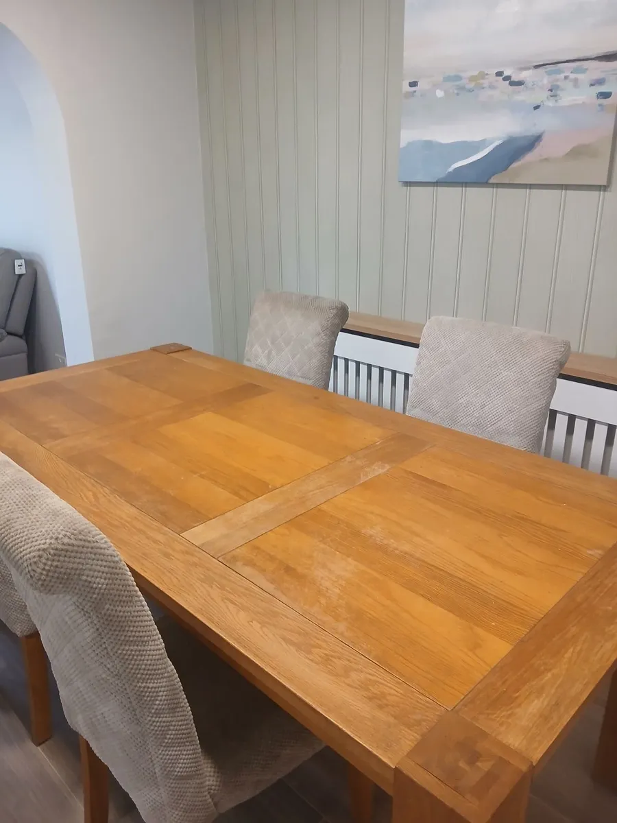 Dining table and chairs - Image 3