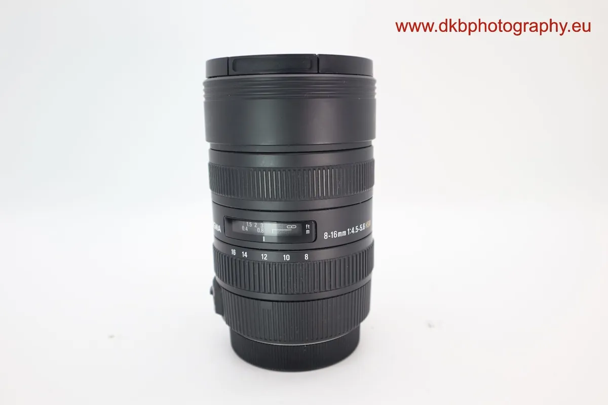 SIGMA 8-16mm F4.5-5.6 DC HSM LENS for Canon APS-C - Image 1