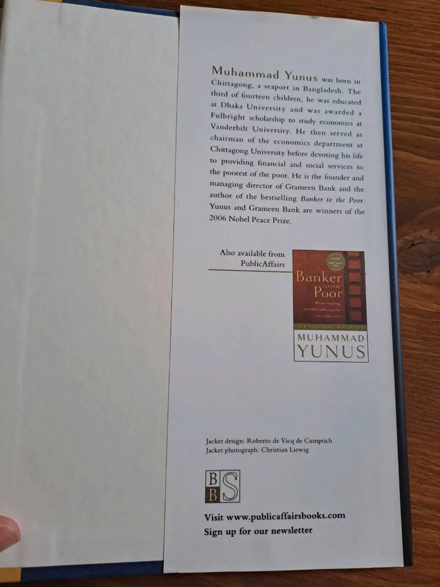 1st ed Creating a World Without Poverty - Image 4