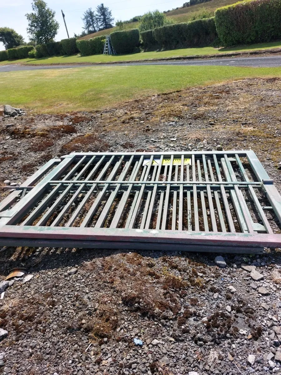 Galvanised security gates - Image 1