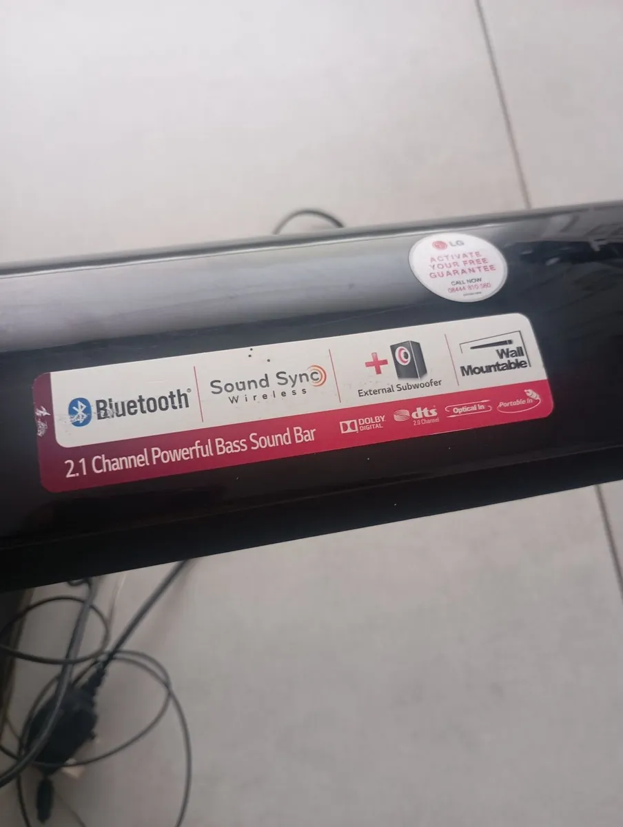 LG Sound Bar - Image 3