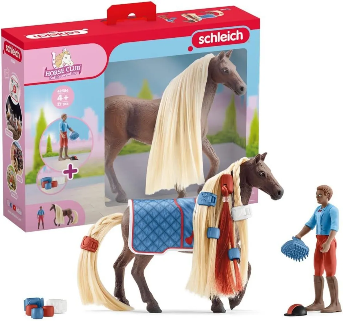 New: Schleich Leo & Rocky Starter set - Image 1
