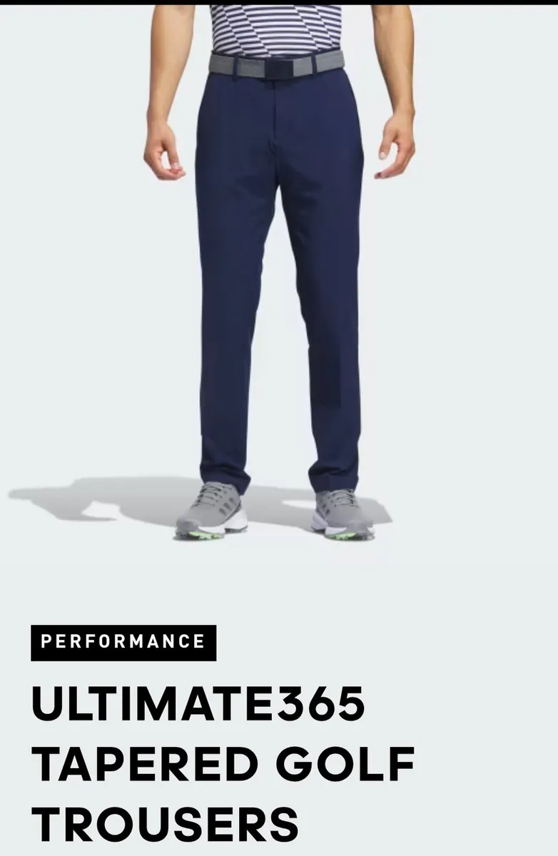 Brand New Adidas Ultimate365 Tapered Golf Trousers - Image 2