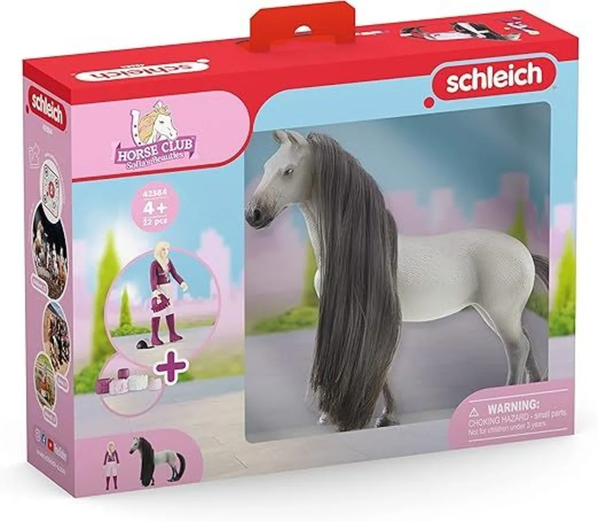 New:   Schleich Sofia & Dusty starter set