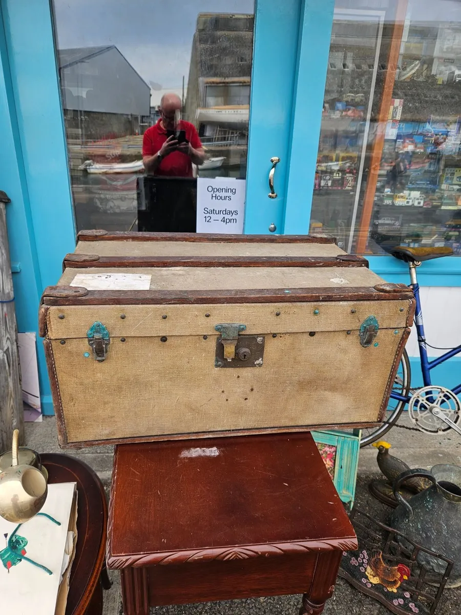 Vintage Travel Trunk - Image 2