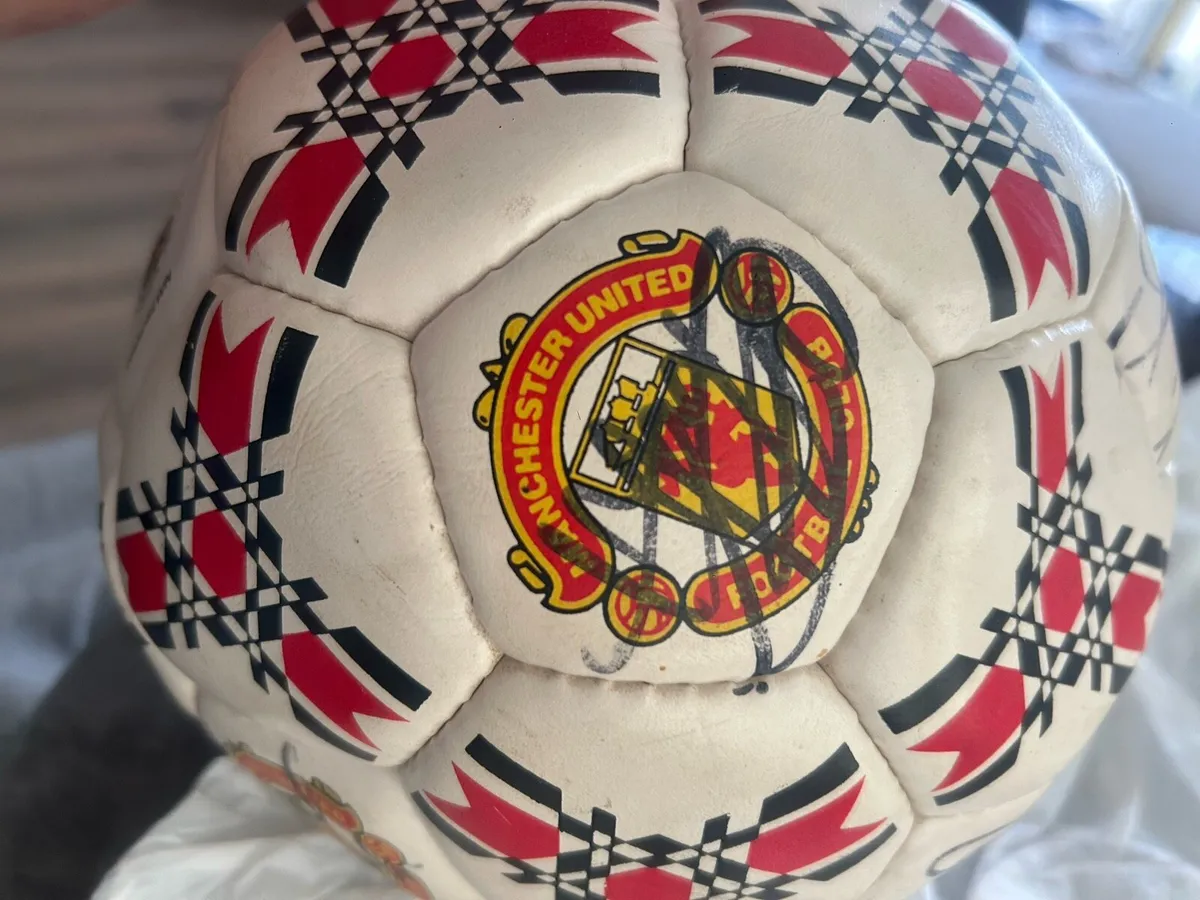 Signed football - Image 1