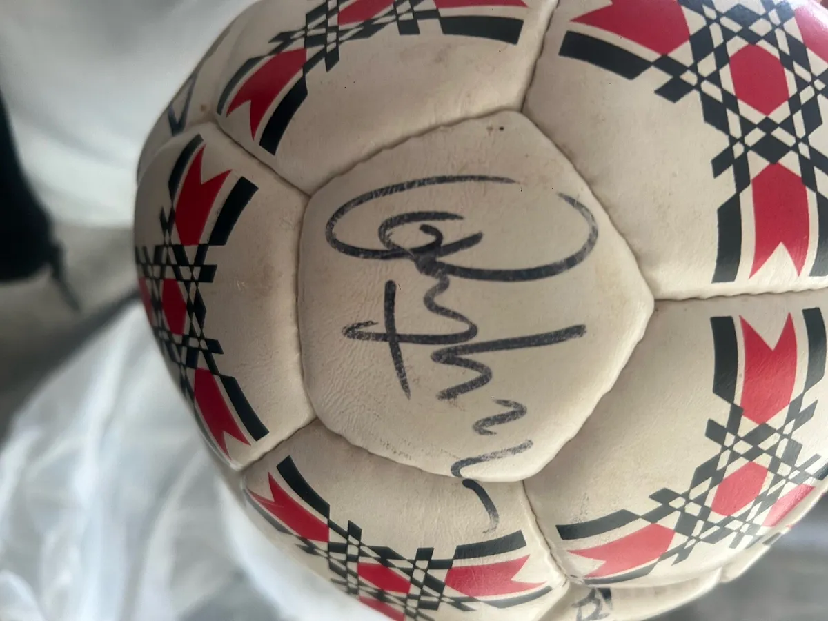 Signed football - Image 3