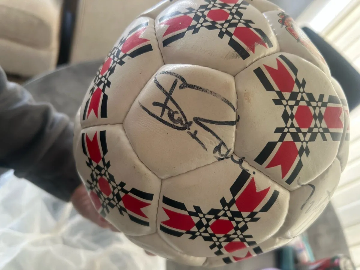 Signed football - Image 4