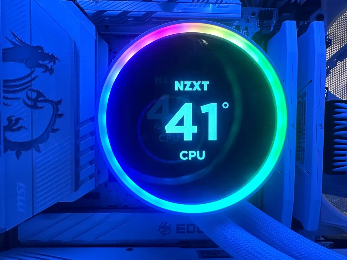 NZXT H6 flow  , RX9070XT, Gaming PC - Image 2