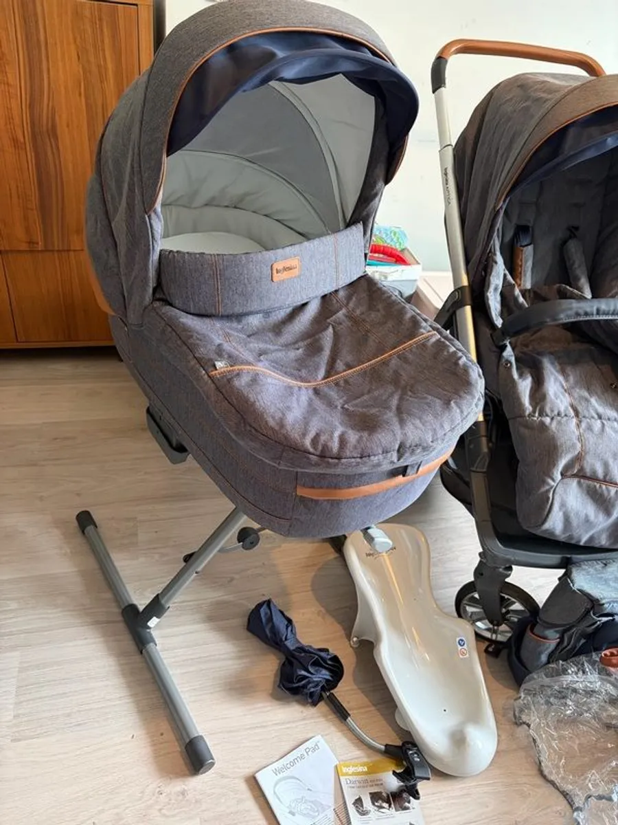 Premium Inglesina Aptica 4-in-1 Travel System + Full Accessory Bundle! - Image 2
