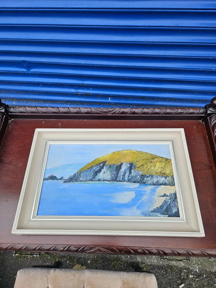 Picture Oil on Canvas - Image 1