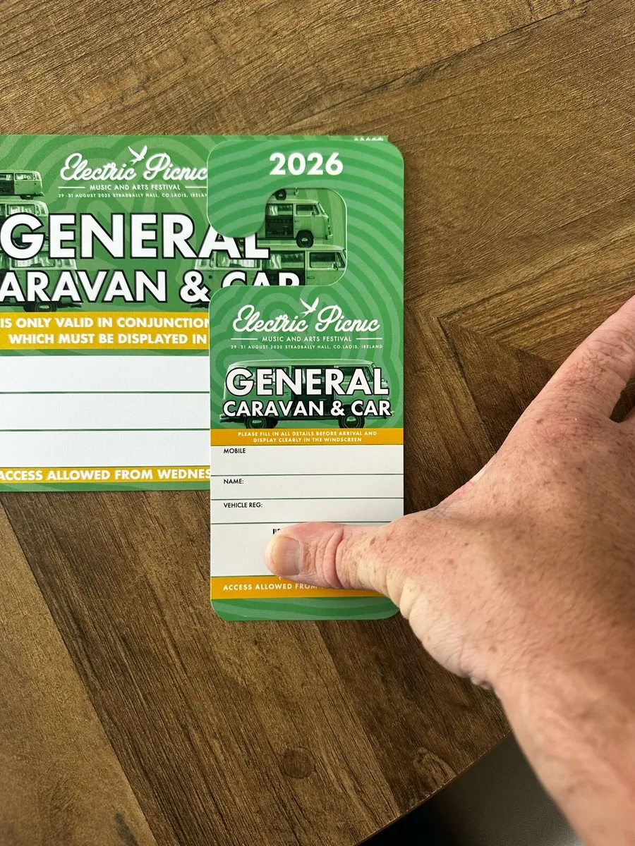 EP Car and Caravan ticket