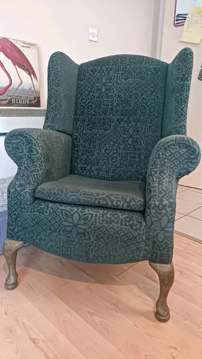 High Back Armchair - Image 1