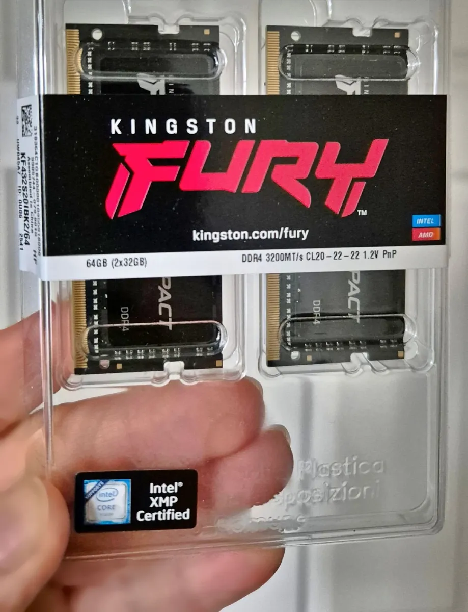 Kingston FURY Impact 64GB, DDR4 laptop RAM, new - Image 1