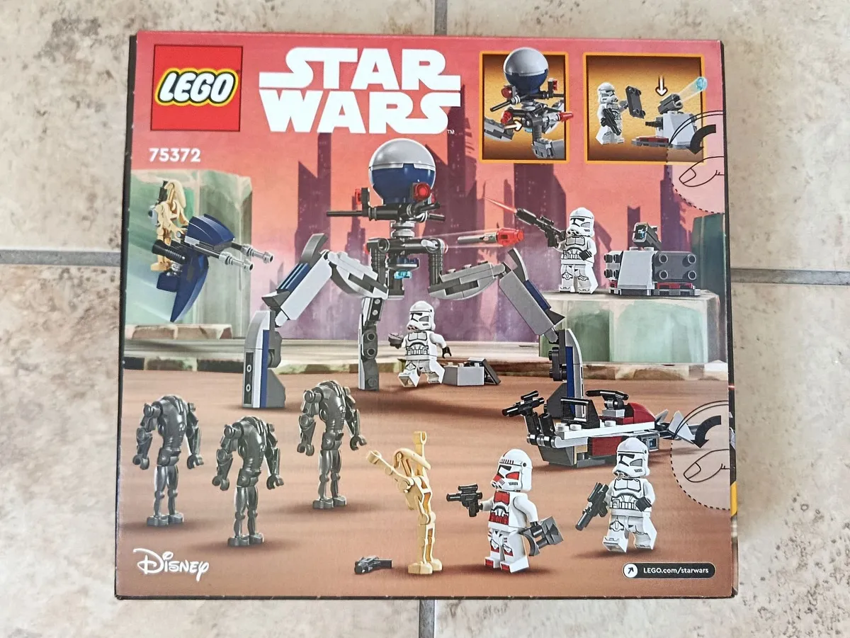 LEGO 75372 Star Wars Clone Tropper Battle Droid pk - Image 3
