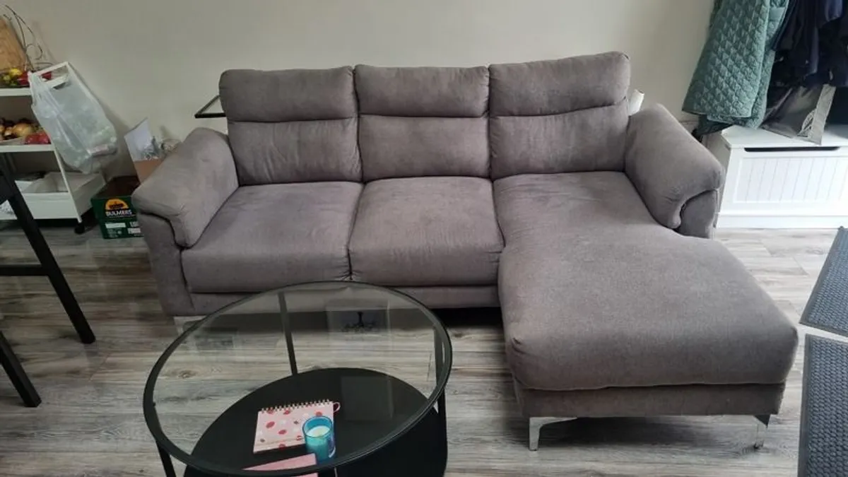 Couch and coffee table