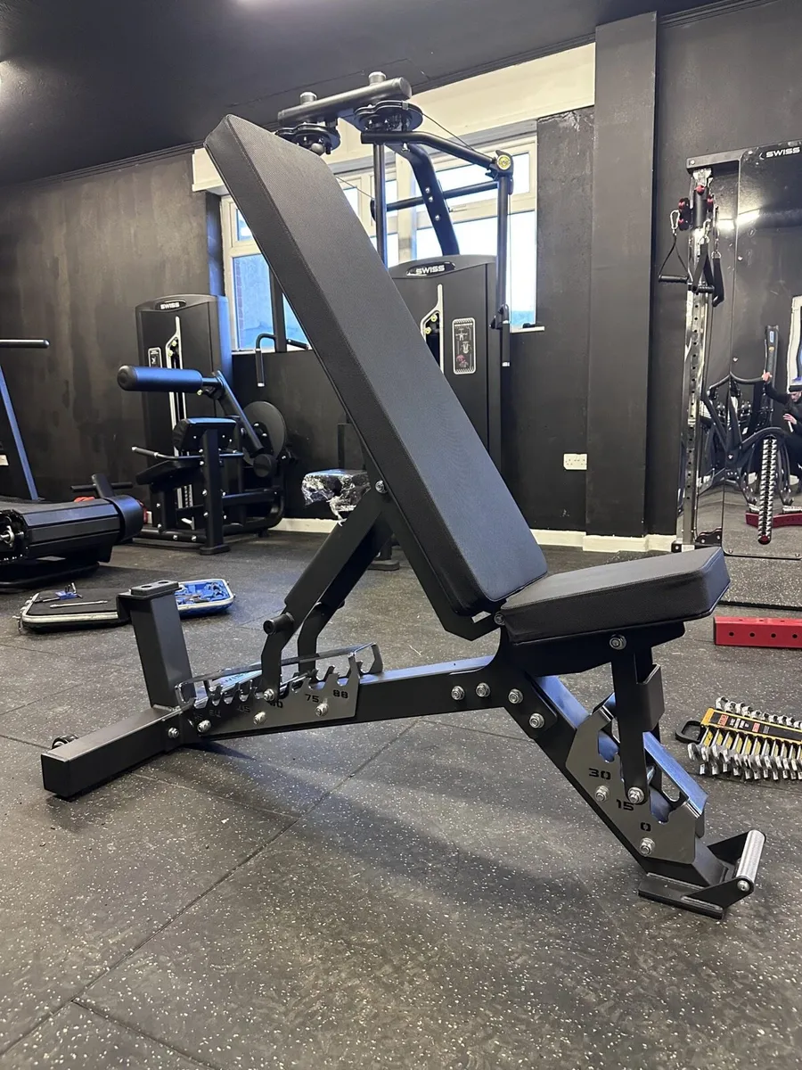 Heavy duty fully commercial adjustable benches ✅ - Image 1