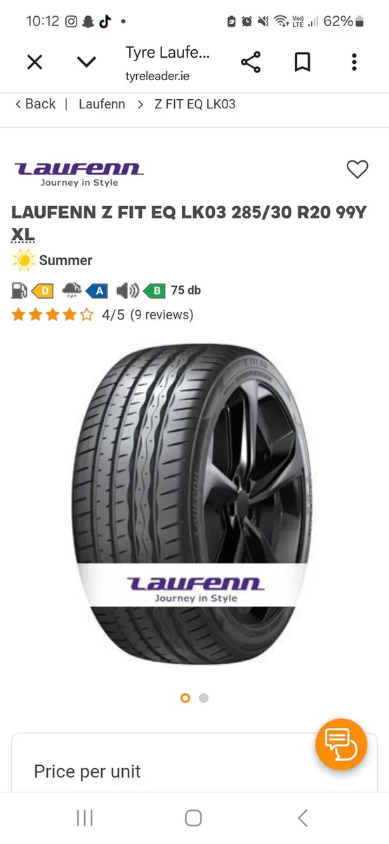 285/30 R20 - Image 1