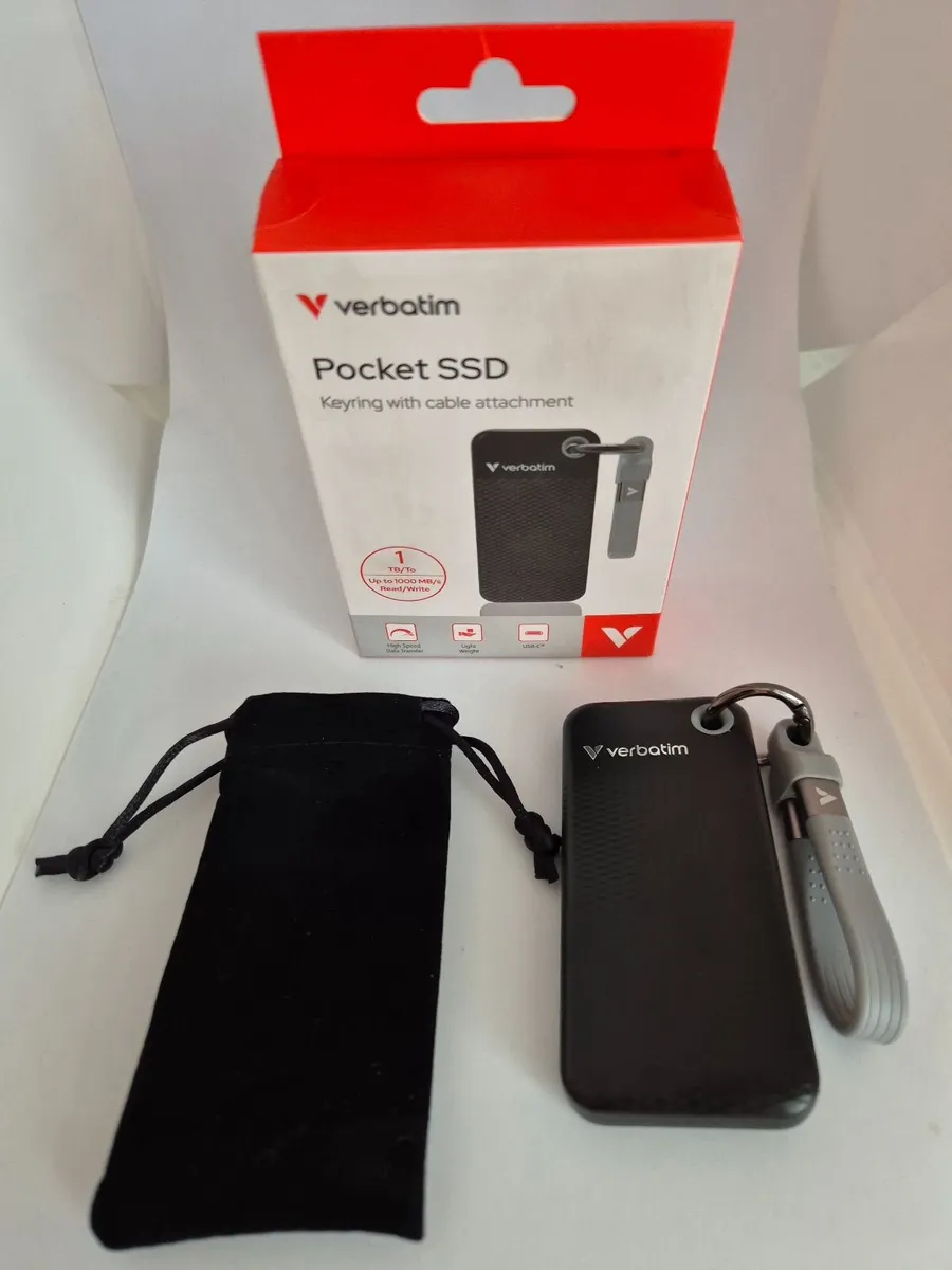 Verbatim Pocket SSD, 1TB, new - Image 1