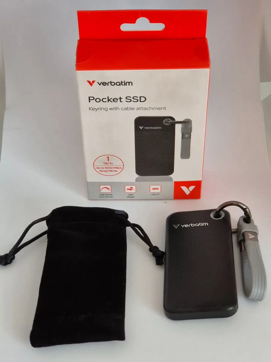 Verbatim Pocket SSD, 1TB, new - Image 2