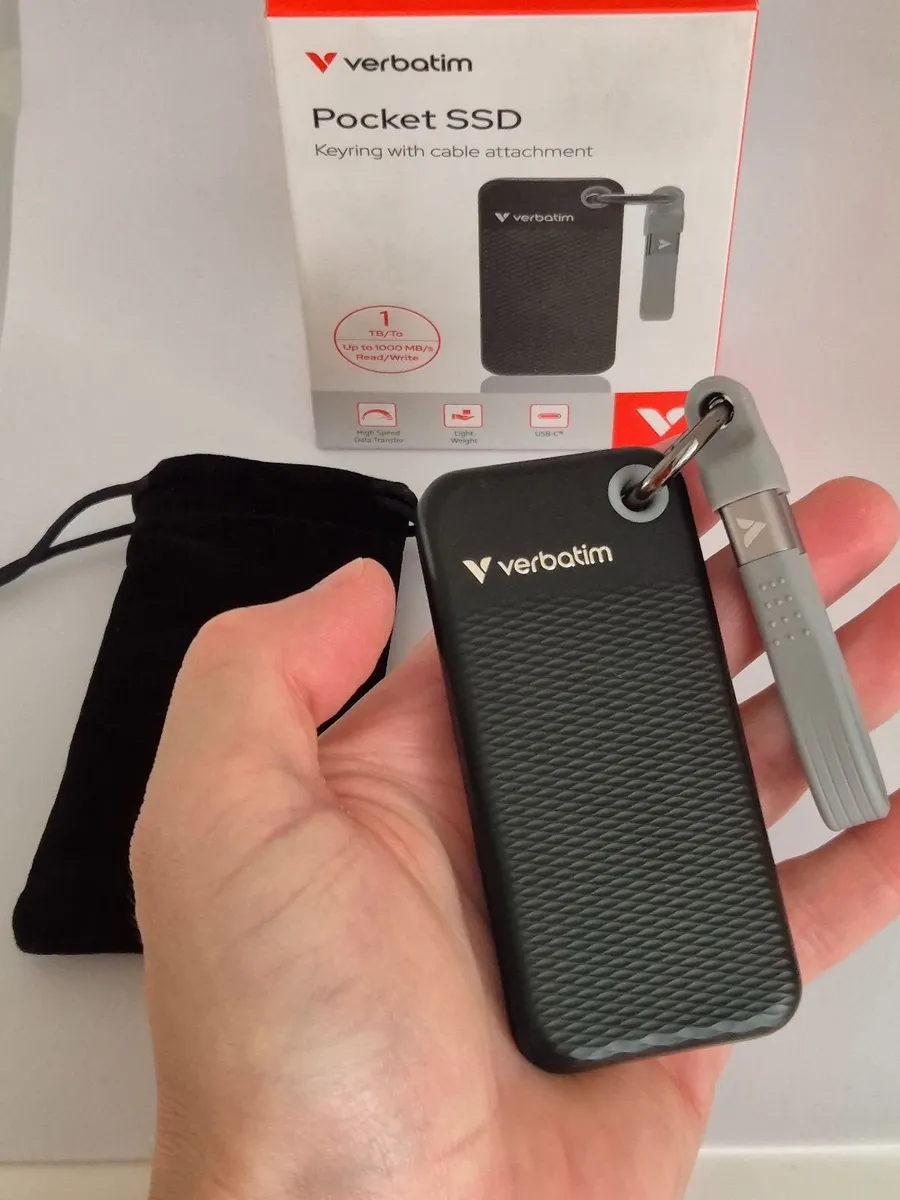 Verbatim Pocket SSD, 1TB, new - Image 3